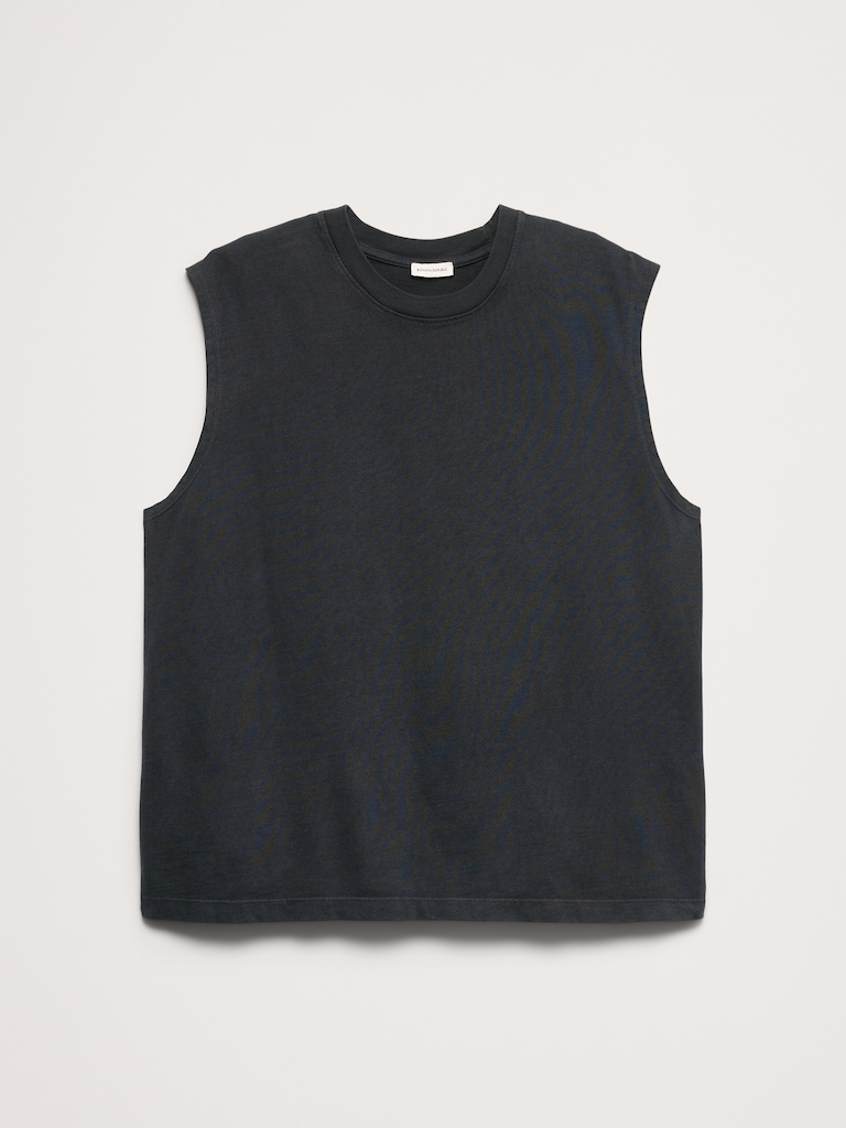 Sueded Cotton Tank