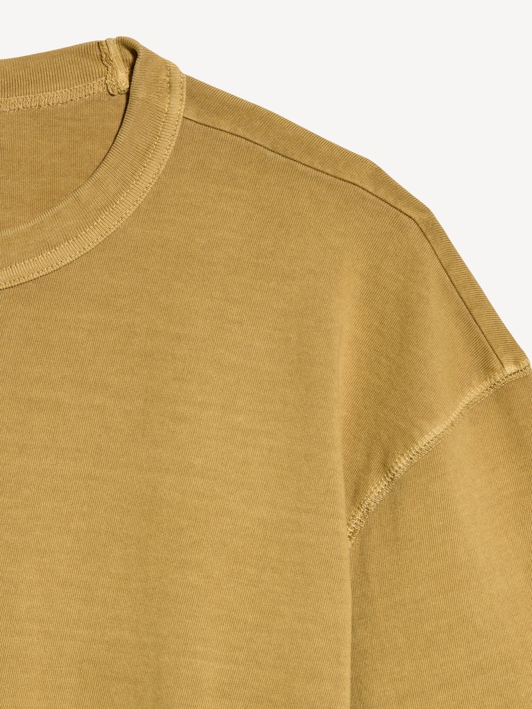 Garment-Dyed Heavyweight Cropped T-Shirt