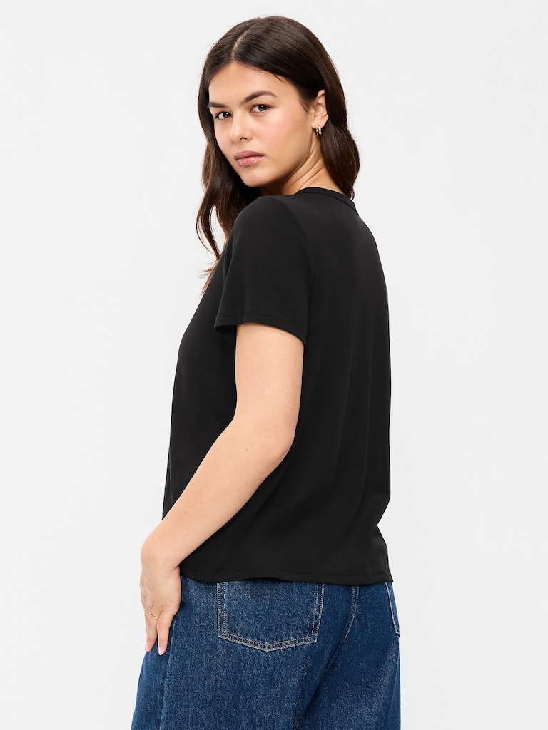 EveryWear Crew-Neck Graphic T-Shirt