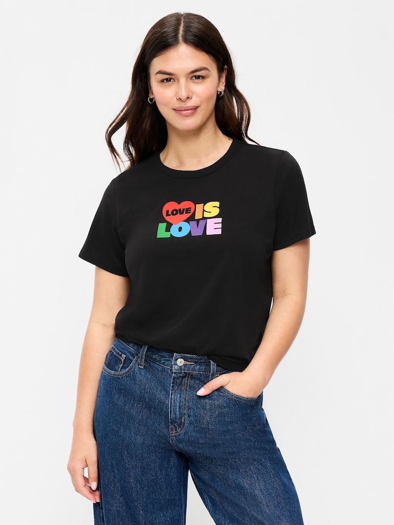EveryWear Crew-Neck Graphic T-Shirt