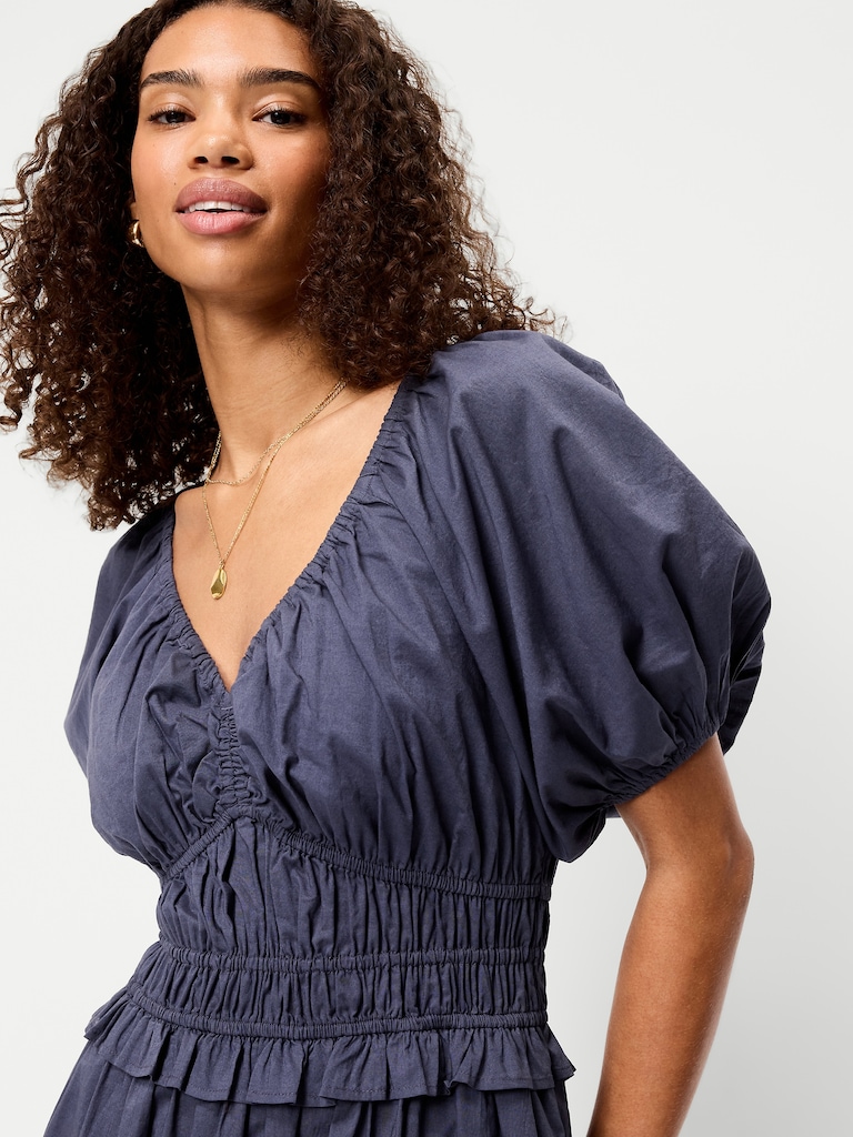 Fit & Flare Prairie Midi Dress