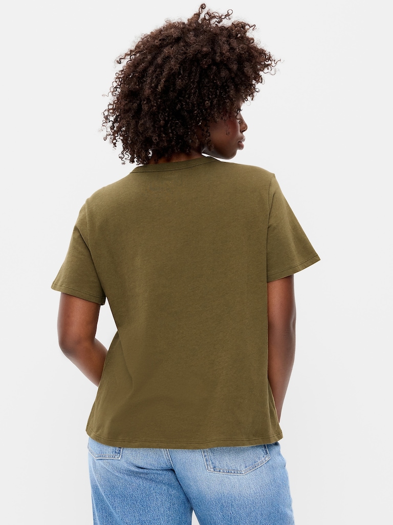 EveryWear Crew-Neck Graphic T-Shirt