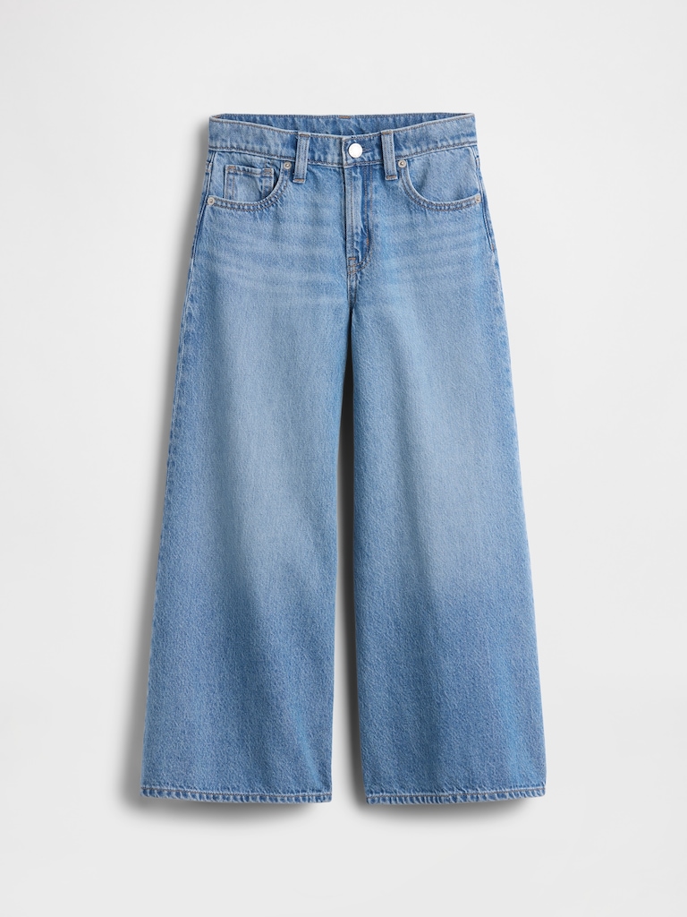 Kids Low Rise Baggy Jeans