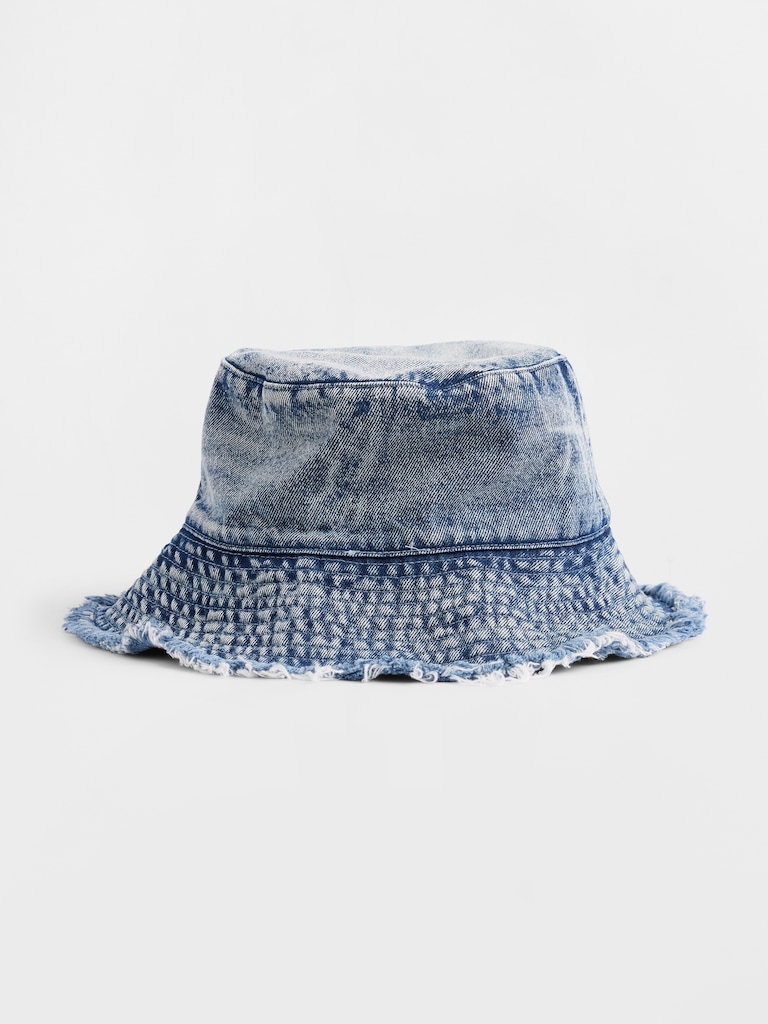 Kids Denim Bucket Hat