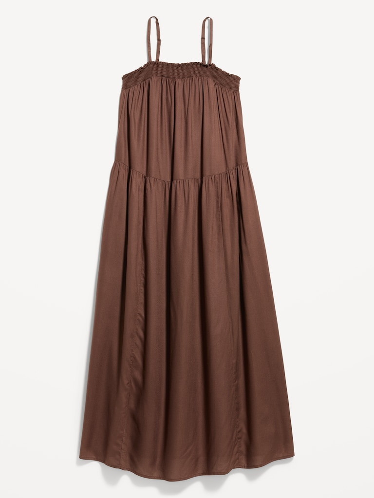 Airy Smocked Maxi Dress