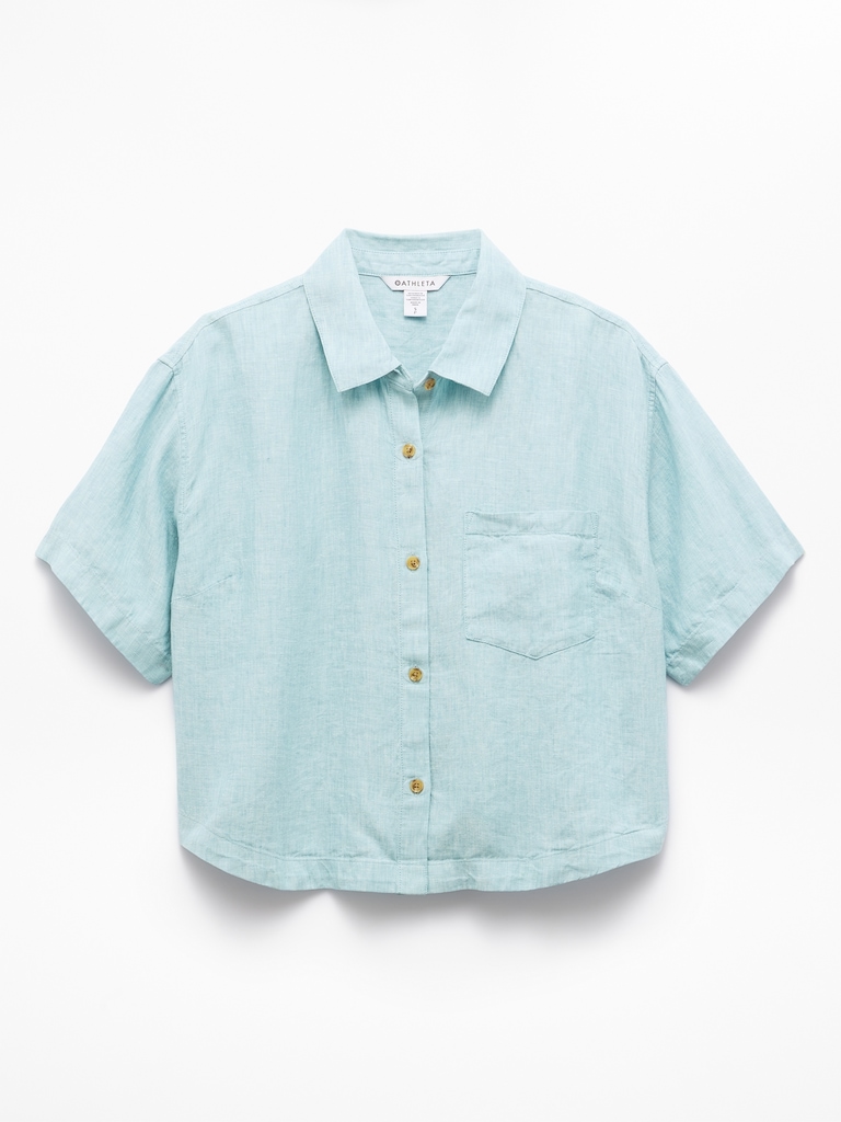 Retreat Linen Short Sleeve Shirt