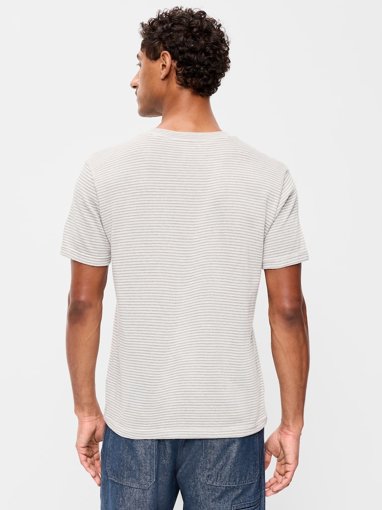 Crew-Neck Striped T-Shirt