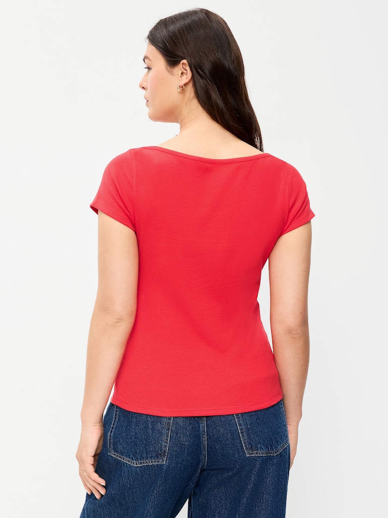 Snug Boatneck T-Shirt