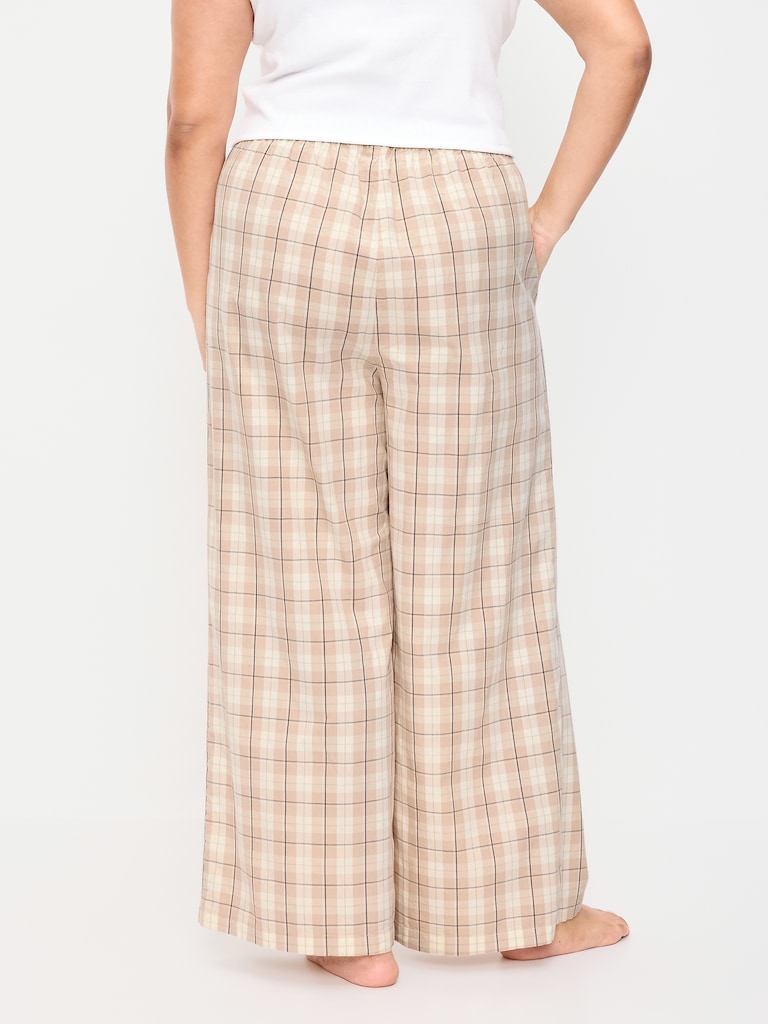 Poplin Pajama Pant