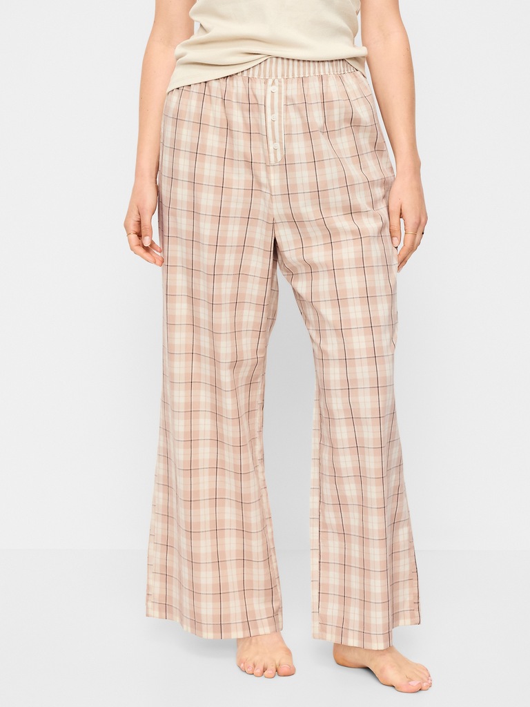 Poplin Pajama Pant