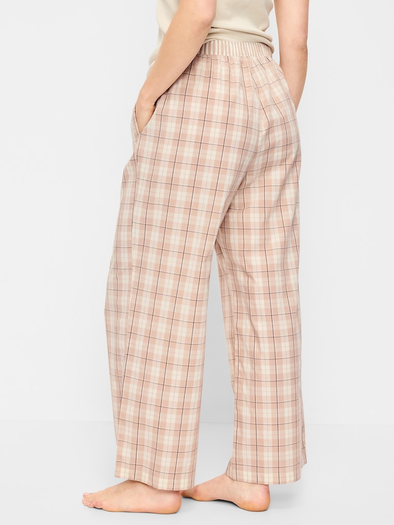 Poplin Pajama Pant