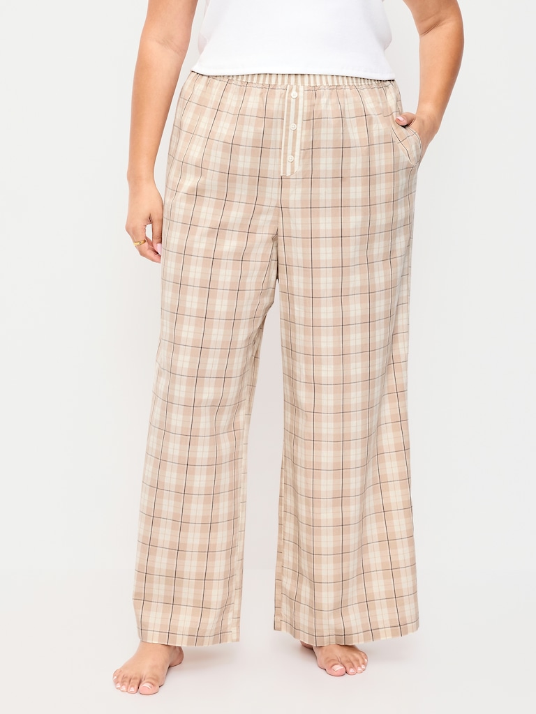 Poplin Pajama Pant