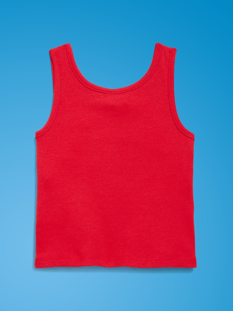 Camisole côtelée à imprimé Mickey Mouse Old Navy x Disney pour toute-petite