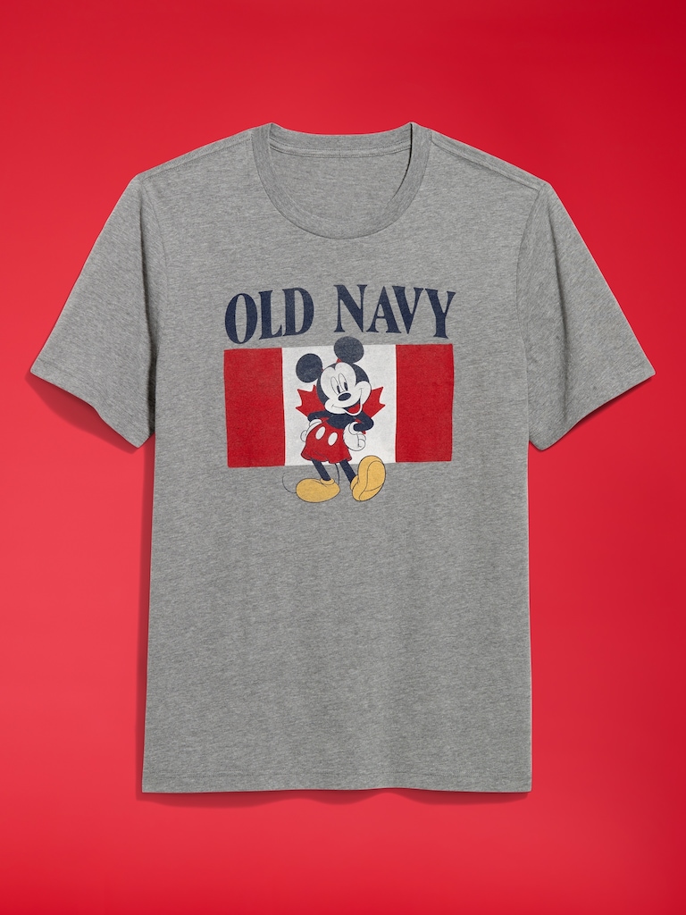 T-shirt à imprimé du logo et Mickey Mouse Old Navy x Disney pour adulte