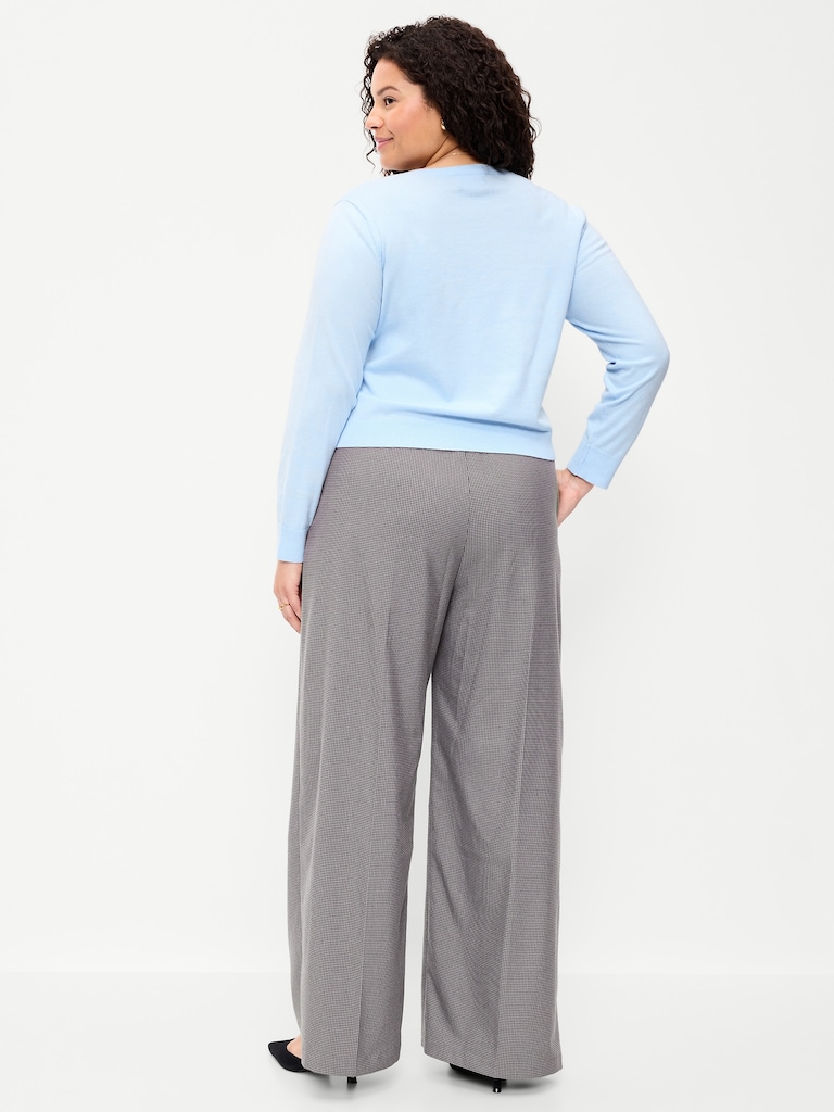 High-Waisted Billie Wide-Leg Trouser