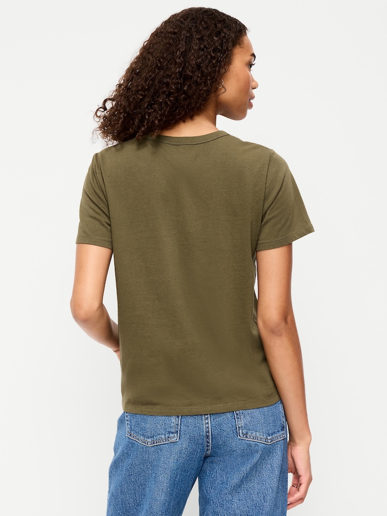 EveryWear Crew-Neck Graphic T-Shirt