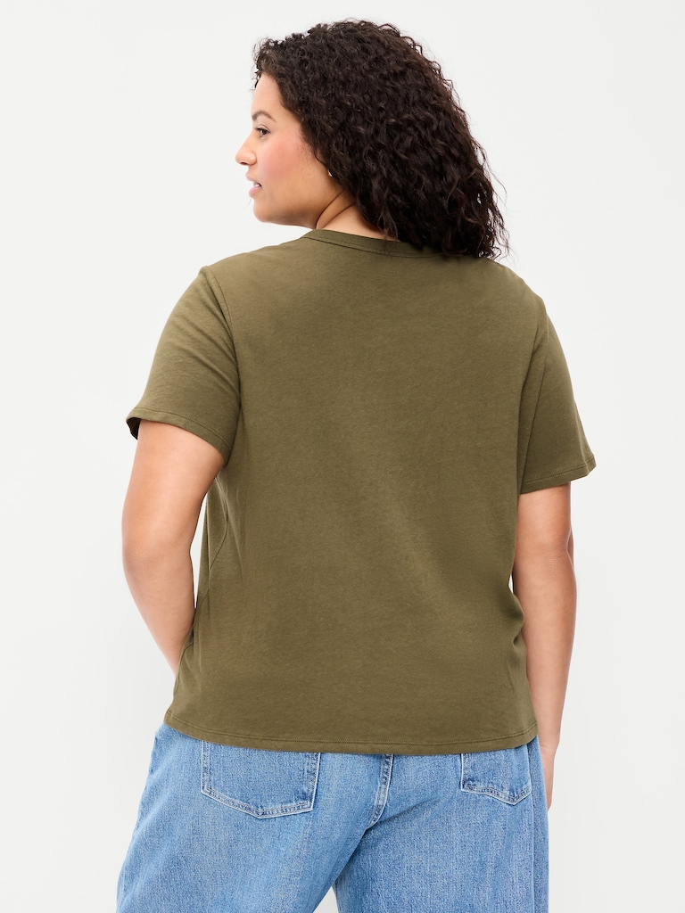 EveryWear Crew-Neck Graphic T-Shirt