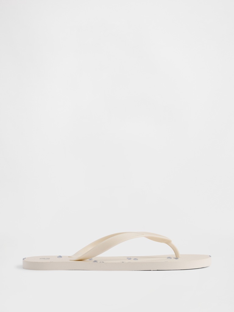 Gap Logo Flip Flops