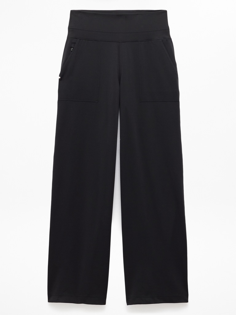 Pantalon jambe large à taille haute Venice
