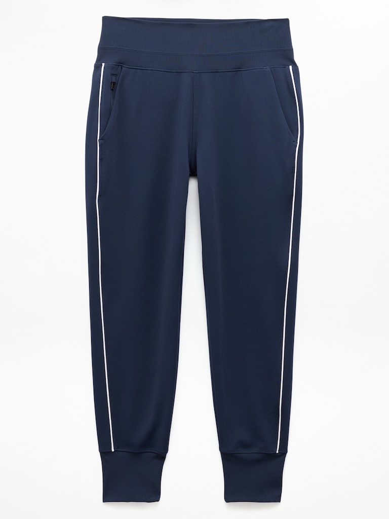 Venice High Rise Track Stripe Jogger