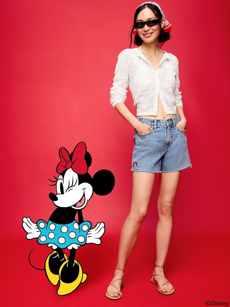 Cardigan Minnie Mouse de Old Navy x Disney pour femme