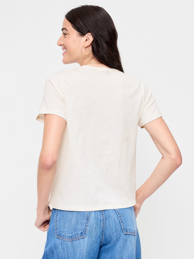 T-shirt ras du cou passe-partout