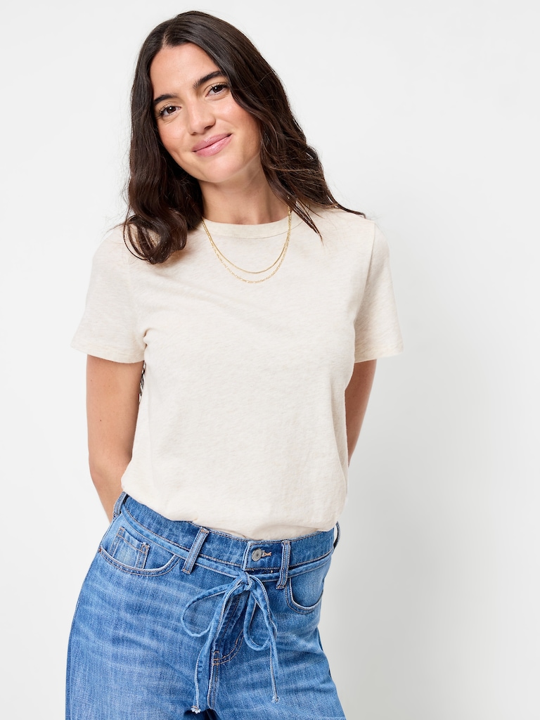 T-shirt ras du cou passe-partout
