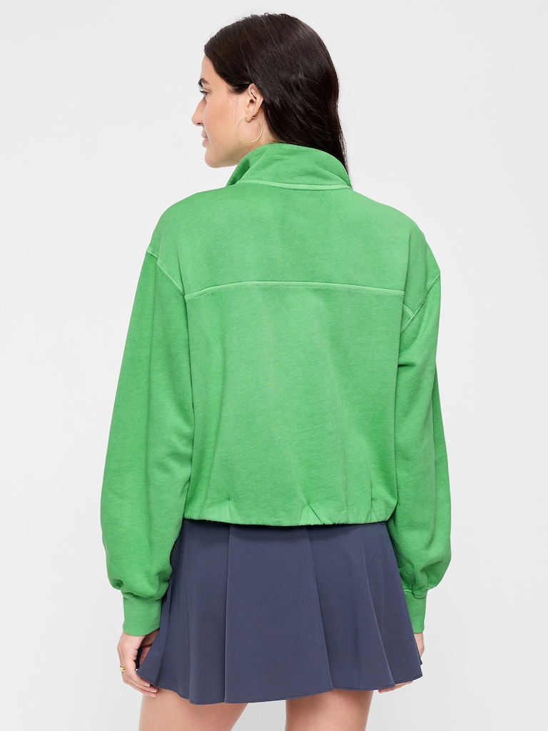 SoComfy Funnel-Neck Sweatshirt