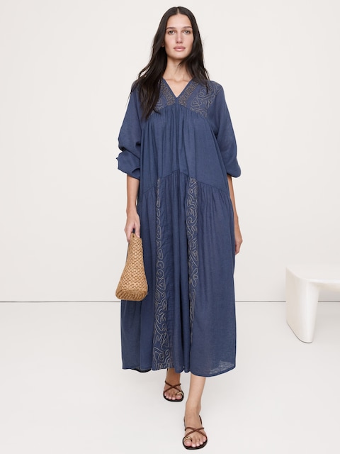 Women's Blue Dresses & Jumpsuits | Banana Republic Women's Blue Dresses & Jumpsuits | Banana Republic