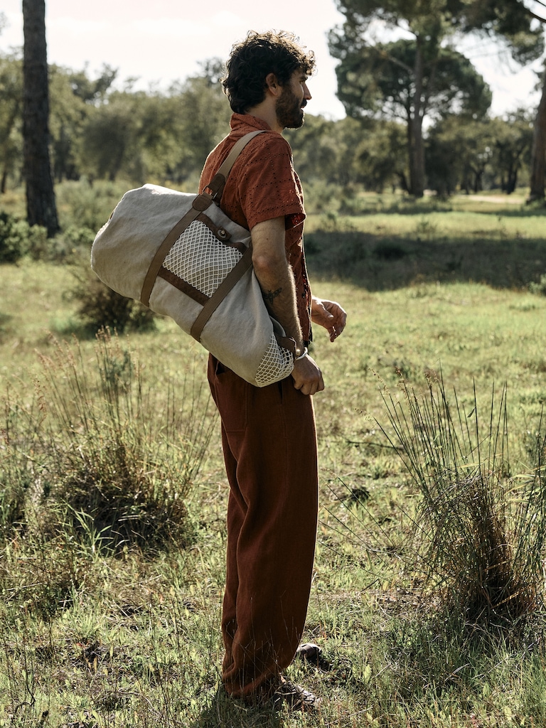 Relaxed Linen Pull-on Beach Pant