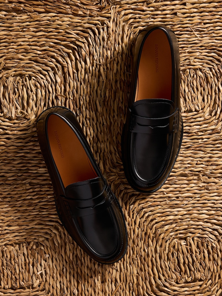 Leather Penny Loafer
