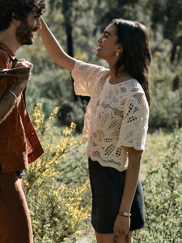 Crochet Lace Top