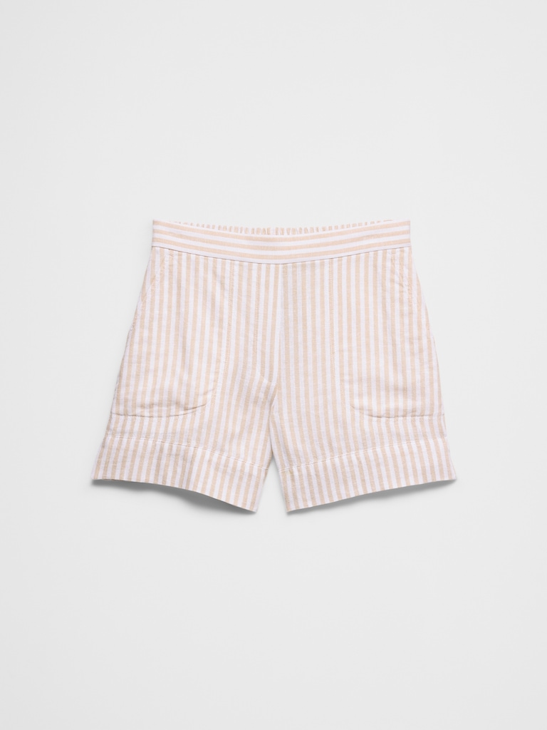 Anyday High-Rise Linen-Blend Short