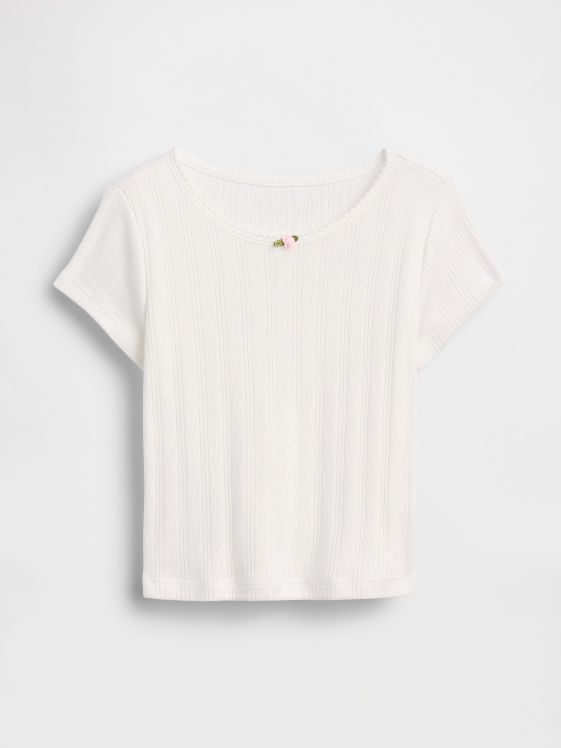 Baby & Toddler Pointelle Rib T-Shirt