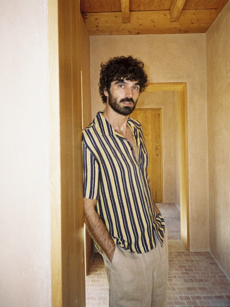 Stripe Terry Resort Shirt