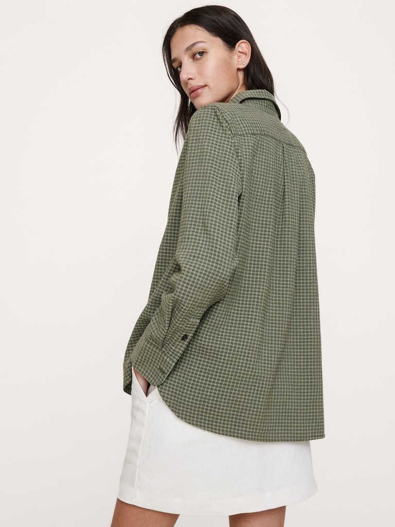 The Everyday Shirt In Seersucker
