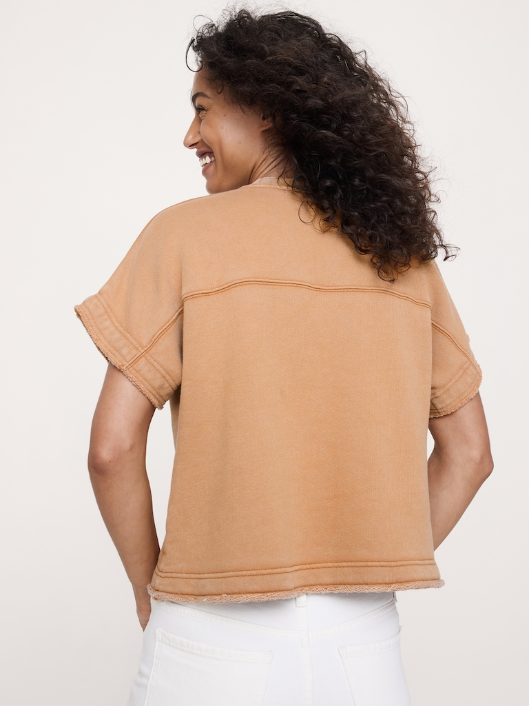 Terry Sweatshirt Tee