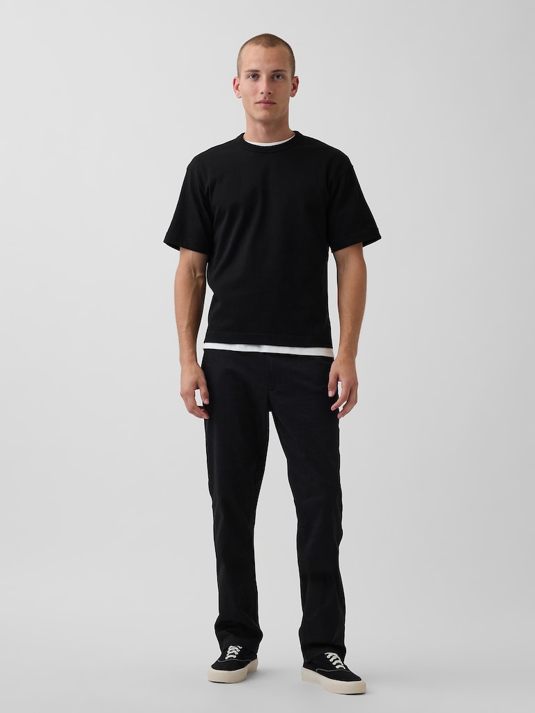 Modern Straight Khakis