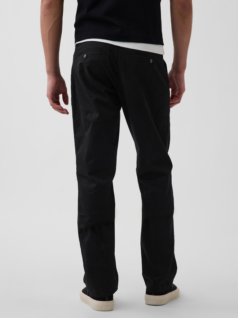 Modern Straight Khakis