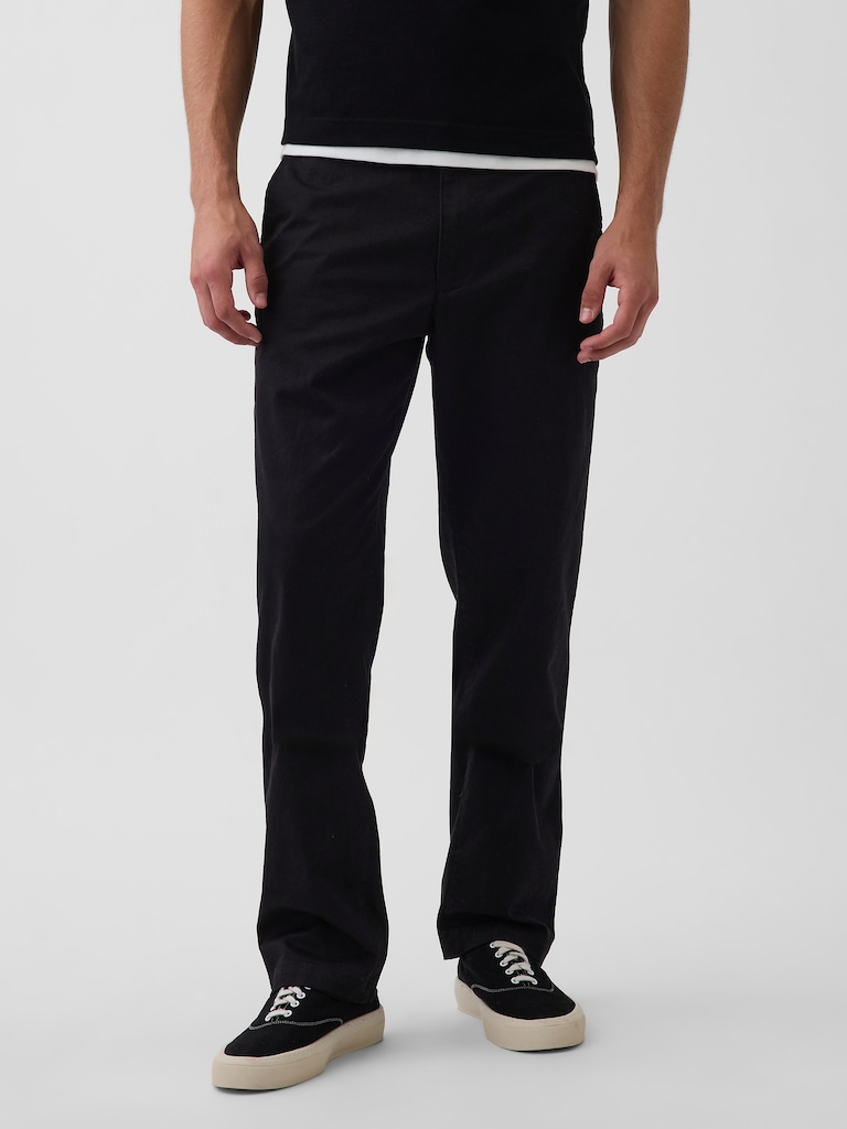 Modern Straight Khakis