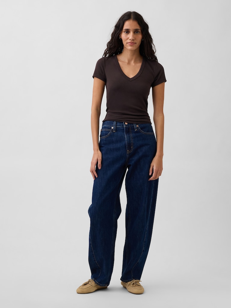 Modern V-Neck T-Shirt