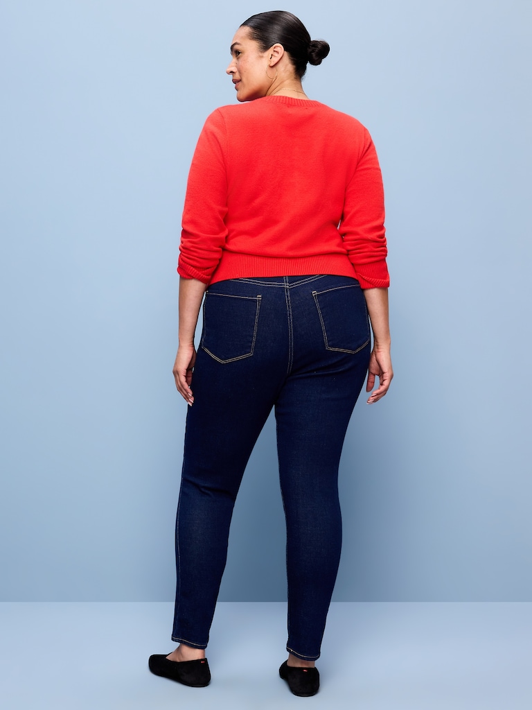 High-Waisted Wow Super-Skinny Jeans