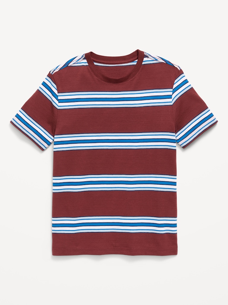 Short-Sleeve Striped T-Shirt for Boys