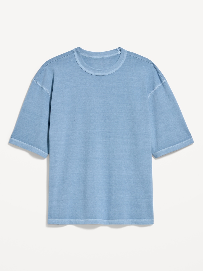 Garment-Dyed Heavyweight Cropped T-Shirt