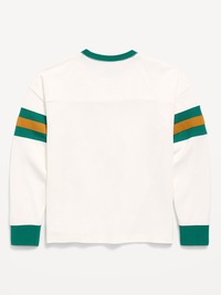 Oversized Long-Sleeve Graphic T-Shirt for Boys