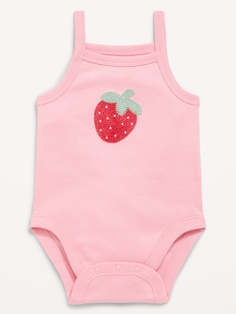 Cache-couches camisole à imprimé pour bébé