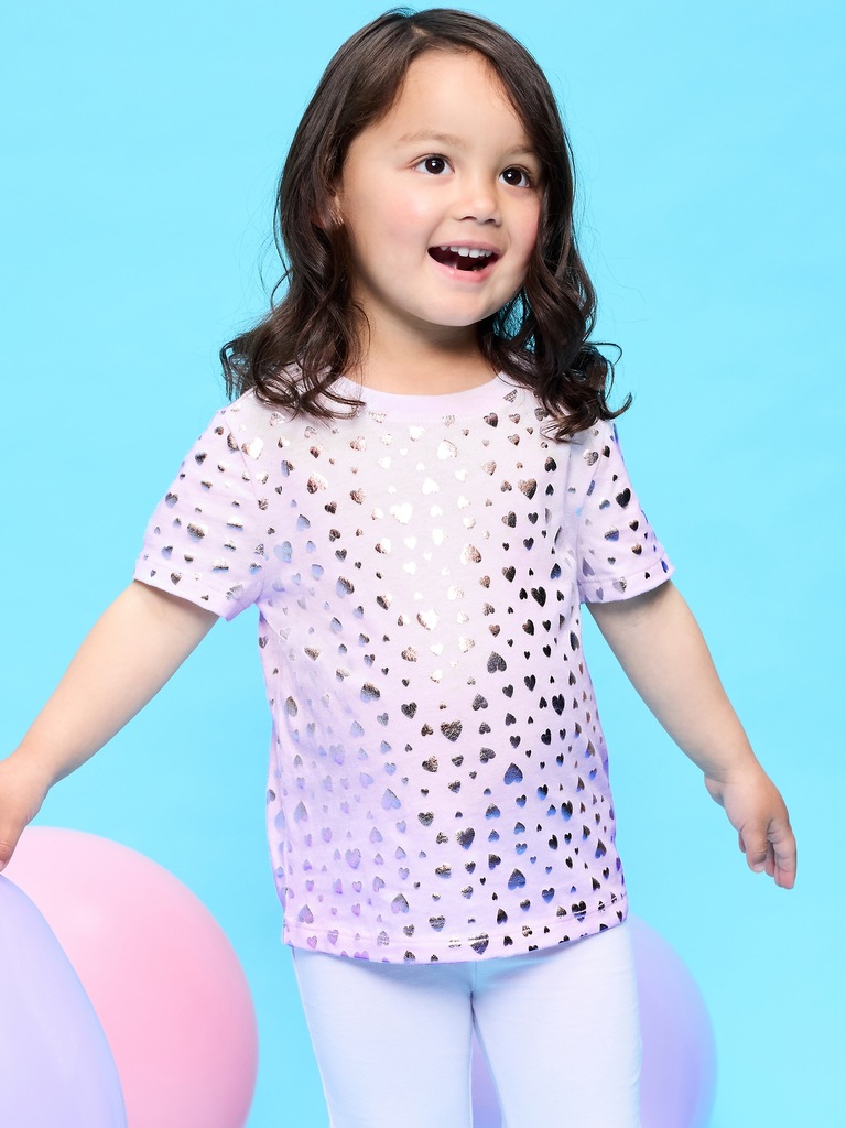 Short-Sleeve Birthday Graphic T-Shirt for Toddler Girls