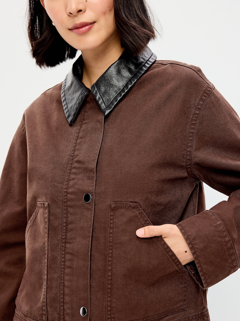 Cropped Barn Jacket