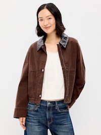 Cropped Barn Jacket