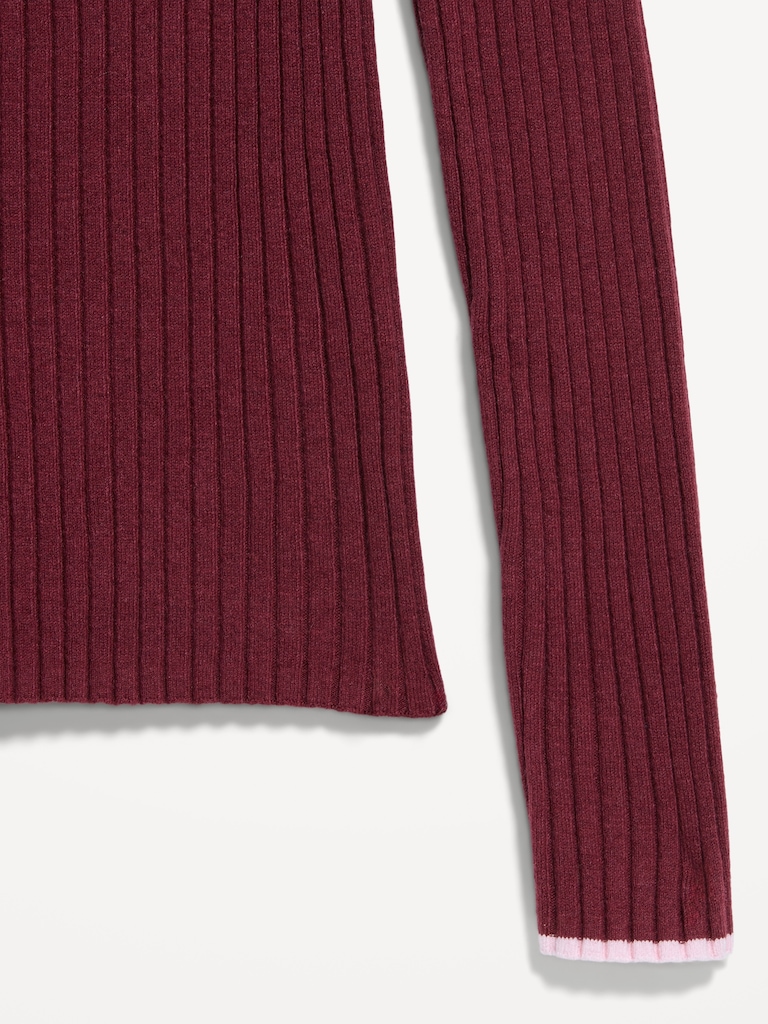 Long-Sleeve Half-Zip Top